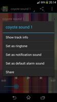 Coyote Sounds capture d'écran 2
