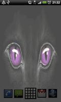 Panther Eyes Live Wallpaper اسکرین شاٹ 1