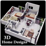 3D Home Designs-icoon