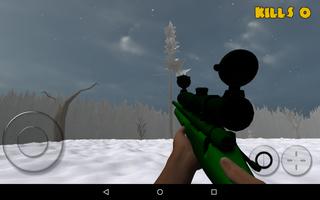 Zombie Sniper: Winter Survival Affiche