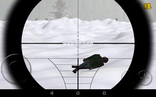 Zombie Sniper: Winter Survival capture d'écran 1