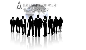 Black Professionals Online Affiche