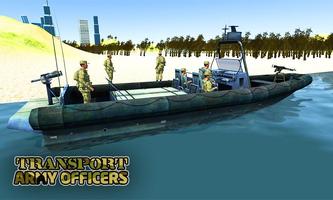 Army cargo boat simulator syot layar 1