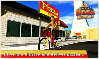 Bicycle Pizza Delivery Boy Sim syot layar 3