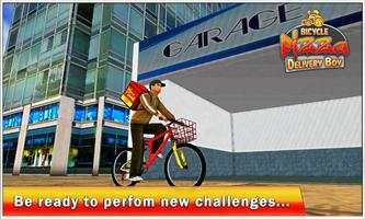 Bicycle Pizza Delivery Boy Sim اسکرین شاٹ 1