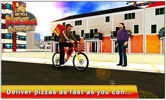 Bicycle Pizza Delivery Boy Sim screenshot 2