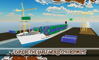 Cargo Container Ship Simulator Ekran Görüntüsü 1