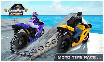 Chained Muscle Motorbike – Racing Mania Simulator Affiche