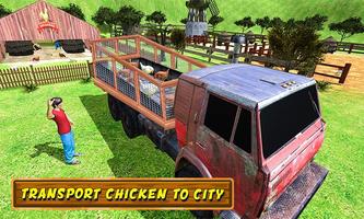 Poultry Farm Simulator Countryside Tractor Driver plakat