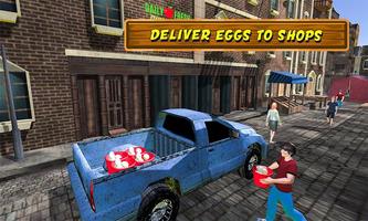 Poultry Farm Simulator Countryside Tractor Driver ảnh chụp màn hình 3