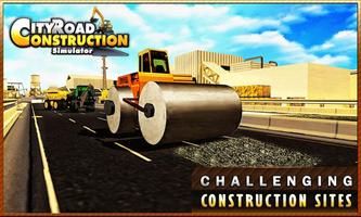 City Road Construction Builder syot layar 1