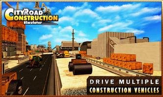 City Road Construction Builder syot layar 2