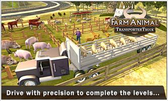 برنامه‌نما Farm Animal Transporter Truck عکس از صفحه