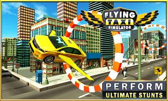 Fliegen Taxi Pilot Simulator Plakat