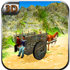 Horse Cart Hill - Buggy Driver آئیکن