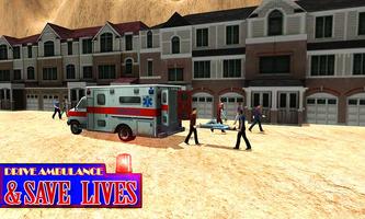 Offroad Ambulance Rescue Drive syot layar 3
