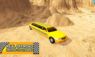 Offroad Limo Taxi Driving Sim Affiche