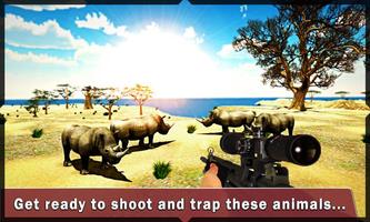 Rhino Hunter – Wild Shooting স্ক্রিনশট 1
