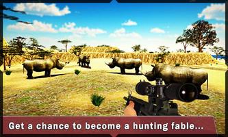 Rhino Hunter – Wild Shooting capture d'écran 2