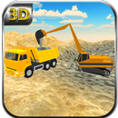 Sand-Transporter Lkw-Fahrer APK