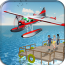 Lot hydroplanem: zabawa i prawdziwa gra lotnicza aplikacja