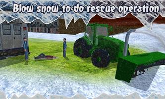 Snow Blower Truck Simulator โปสเตอร์