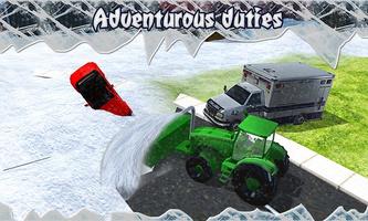 Snow Blower Truck Simulator ภาพหน้าจอ 1