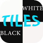White And Black Tiles ikona