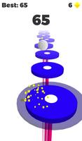 Splashy Ball Spiral Plakat