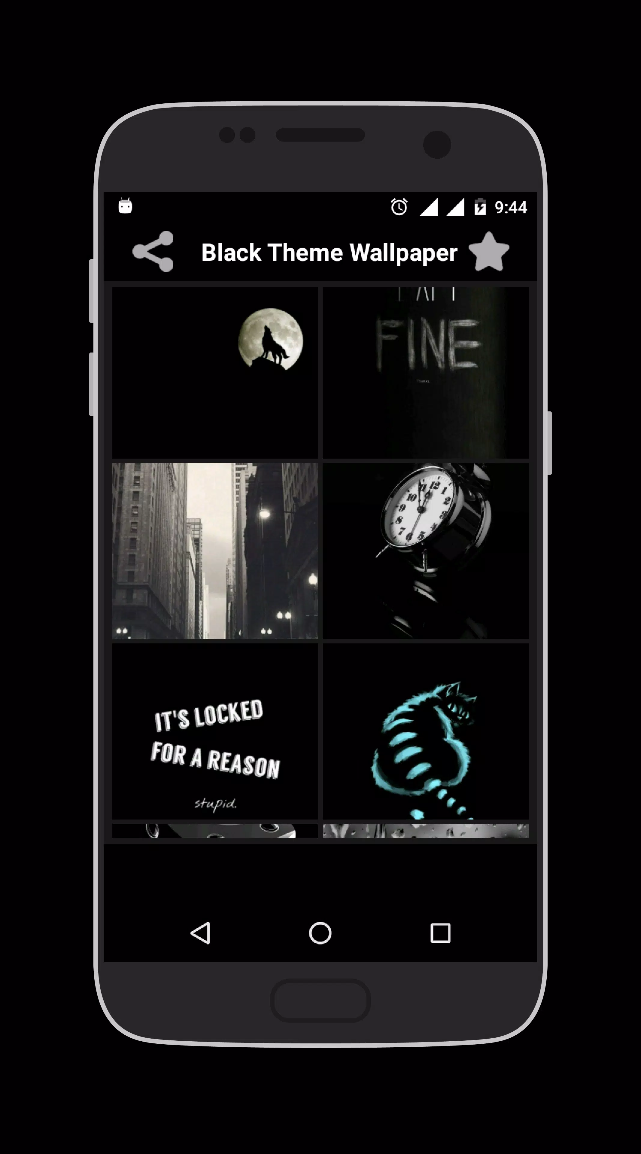 Black Theme Wallpaper APK for Android Download