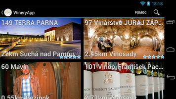 WineryApp okostuj.sk vino постер