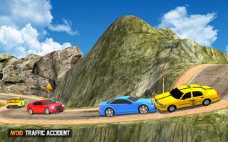 Montagne Taxi chauffeur: conduite 3d Jeux capture d'écran 2