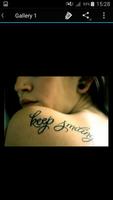 Tattoo Fonts ภาพหน้าจอ 1