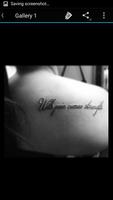 Tattoo Fonts ภาพหน้าจอ 2