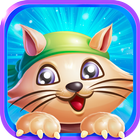 Toon Cat Town آئیکن