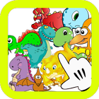 Dinosaur Matching Memory Game ícone