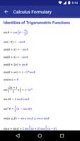 Calculus Formulary screenshot 2