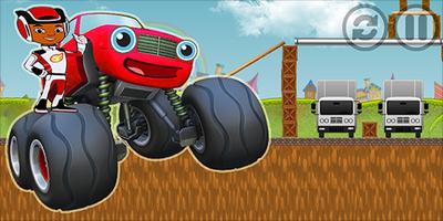 Blaze Monster Truck For Kids syot layar 3