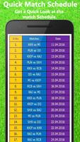 IPL Schedule 2017 IPL Live App Screenshot 1
