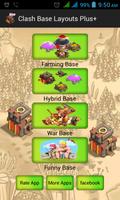 Clash Base Layouts Plus+ Affiche