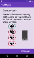 Text Muzzle الملصق
