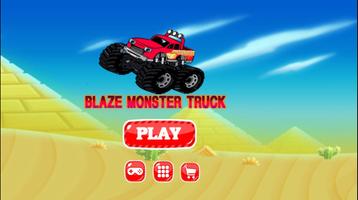 Blaze Monster Machines Truck Affiche