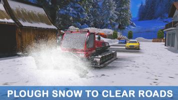 Excavator Pull Tractor: City Snow Cleaner Ekran Görüntüsü 2