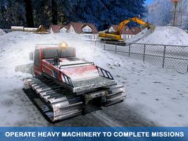 Excavator Pull Tractor: City Snow Cleaner Ekran Görüntüsü 3