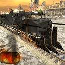 APK WW2 Army Train Driving War Shooting Train Games