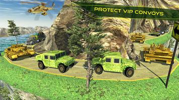 US Army Transport Game: Military Cargo Plane Games Affiche