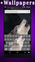 Wolf Lock Screen & Keyboards capture d'écran 3