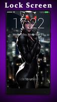 Art Cat Woman Lock Screen पोस्टर