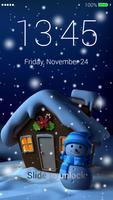 Merry Christmas Lock Screen الملصق