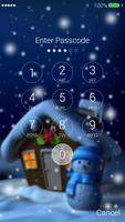 Merry Christmas Lock Screen تصوير الشاشة 1